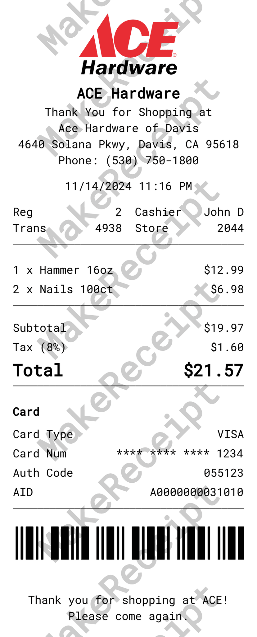 Ace Hardware preview